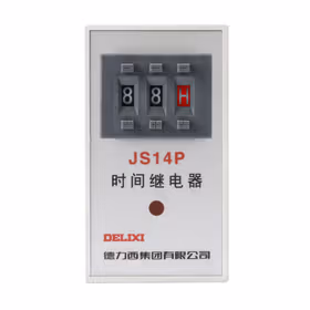 德力西电气 数字式时间继电器；JS14P-DG 0.99S 380V