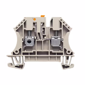 魏德米勒 电流测试端子,螺钉联接,4mm,400V,32A,可翻转,深褐；WTR 4