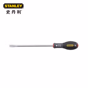 史丹利 三色柄一字形螺丝批5.5X150mm；65-483
