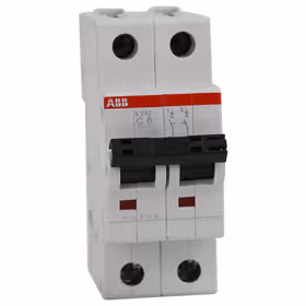ABB S200系列微型断路器；S202-C6
