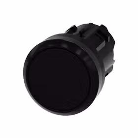 西门子 按钮,22mm,塑料,黑色,按钮,平,锁定,按压解锁；3SU10000AA100AA0