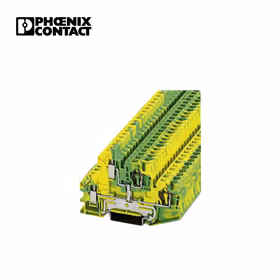 菲尼克斯 双层弹簧端子；STTBU 4-PE