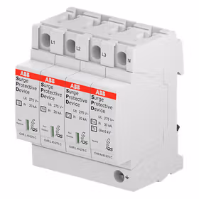 ABB 电涌保护器；OVR T2 3N 40-275 P QS