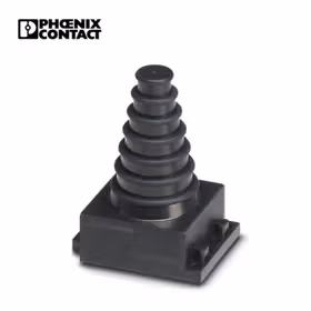 菲尼克斯 大型未开槽连接块可安装直径7...24mm的导线；CES-LRC-BK