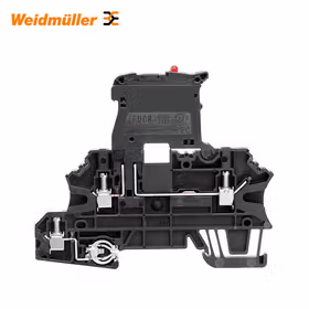 魏德米勒 W系列,熔断器型接线端子,接地型接线端子,额定横截面:2.5mm,螺钉联接；WMF 2.5 FU PE 60-150V SW