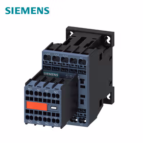 西门子 功率接触器,16A,7.5kW,2NO+2NC,230VAC50/60Hz,3极,尺寸S00,笼卡式连接辅助开关块不可分；3RT20182AP043MA0