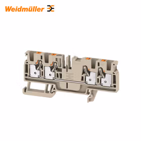 魏德米勒 直通型接线端子；A4C 4