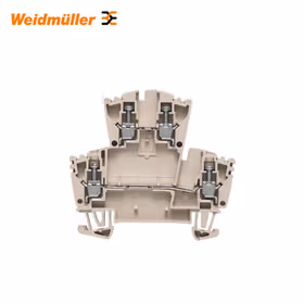 魏德米勒 W系列,安装元件端子,额定横截面:2.5mm,螺钉联接；WDK 2.5/D