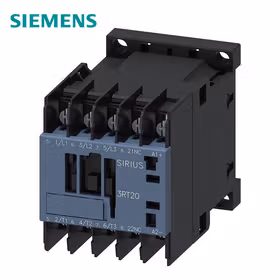 西门子 功率接触器,16A,7.5kW,1NC,24VDC,3极,尺寸S00环形电缆终端衔套连接；3RT20184BB42
