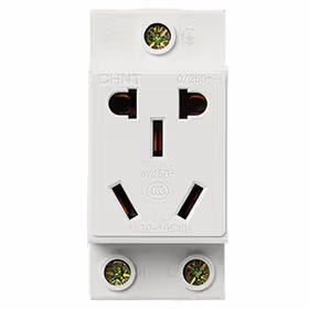 正泰 二极插座10A 250V,三极插座16A 250V；AC30-10540