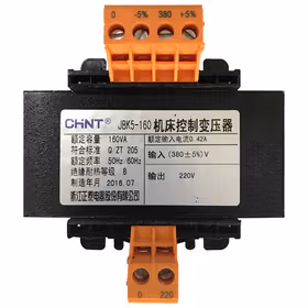 正泰 机床控制变压器；JBK5-160VA 380/24