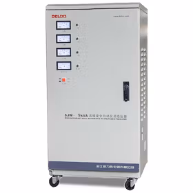 德力西电气 三相交流稳压器；SJW 9K（三相）输入三相电压 280-460