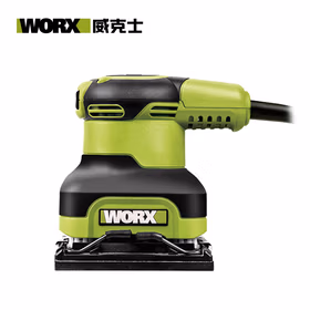 威克士240W砂光机WU646平板式砂纸机砂磨机木工打磨抛光机