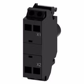 西门子 LED模块带集成式LED,AC/DC24-240V,绿色,弹簧型端子连接,用于前面板安装；3SU14011BH403AA0