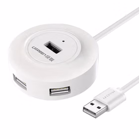 绿联UGREEN USB2.0分线器 20270 4口