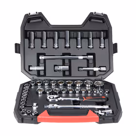 得力 46件12.5mm系列公英制套筒组套  ；DQ01046