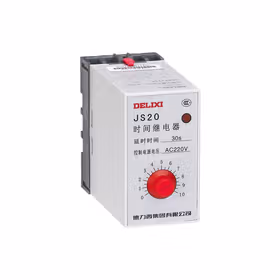 德力西电气 时间继电器；JS20/03 3-30S AC110V