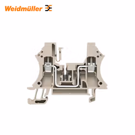 魏德米勒 W系列,安装元件端子,额定横截面:4mm,螺钉联接,米色；WPO 4