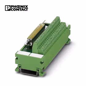 菲尼克斯 VARIOFACE模块,带螺钉接线和D-SUB孔式接头,可安装在NS35/7.5导轨上,15位；UM 45-D15SUB/B