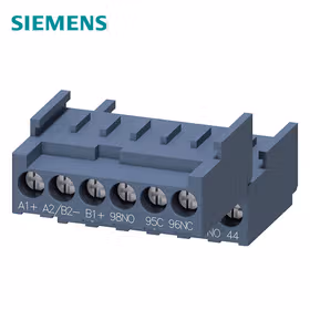 西门子 控制电路端子3RA62螺纹技术每包2个端子；3RA69201C