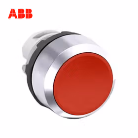 ABB 平头按钮操作头部,红色；MP1-20R