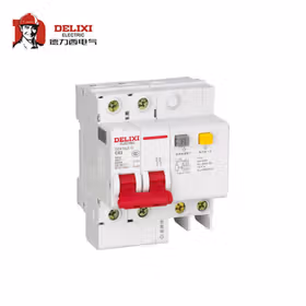 德力西电气 小型漏电保护断路器；DZ47sLE 2P C 16A 100mA