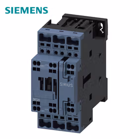 西门子 功率接触器,32A,15kW,1NO+1NC,220VAC,50Hz240VAC,60Hz,3极,尺寸S0,笼卡式连接；3RT20272AP60