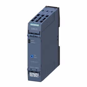 西门子 热敏电阻电机保护继电器22.5mm外壳笼卡型端子2个转换触点US=24VAC/DC-240V手动/自动/远程复位；3RN20132BW30