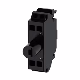 西门子 LED模块带集成式LED,AC/DC24-240V,绿色,弹簧型端子连接,用于底部固定安装；3SU14012BH403AA0