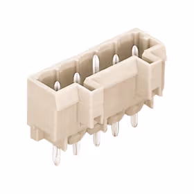 万可(WAGO) 针型插座,直型焊针1x1mm,不带突出的接地插针；721-135/001-000