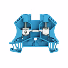 魏德米勒 直通型接线端子,螺钉联接,6mm,800V,41A,蓝色；WDU 6 BL