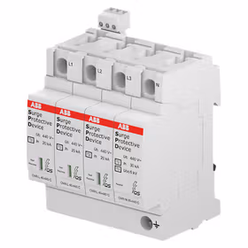 ABB 电涌保护器；OVR T2 3N 40-440 P TS QS