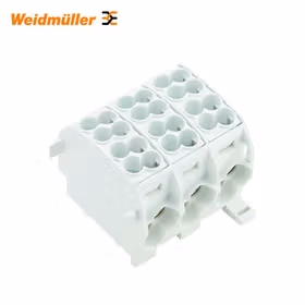 魏德米勒 W系列,接线板,额定横截面:螺钉联接,TS35；WPD 301 2X25/2X16 3XGY