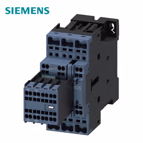 西门子 功率接触器,12A,5.5kW,2NO+2NC,24VDC,3极,尺寸S0笼卡式连接辅助开关可松开；3RT20242BB44