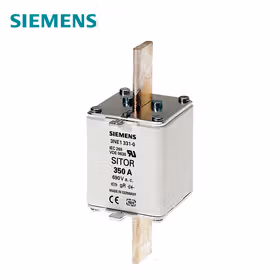 西门子 SITOR熔断片,含测量触点,NH2,输入：450A,gS,UnAC：690V,Un直流：440V,前端标示警报器；3NE NH2 450A 690V AC gS