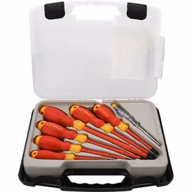 史丹利 7件套VDE螺丝批组套(含1pc VDE 测电笔)；STMT60175-23