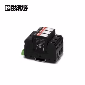 菲尼克斯 防雷/电涌保护器；VAL-MS-T1/T2 1000DC-PV/2+V-FM