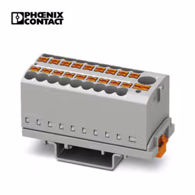 菲尼克斯 接线板；PTFIX 6/18X2,5-NS35 GY