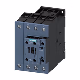 西门子 功率接触器,40A,18.5kW, 2NO+2NC 220V/240VAC,50/60Hz4极,尺寸S2螺栓型端子连接1NO+1NC,集成；3RT25351AP60
