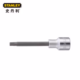 史丹利 12.5mm(1/2")系列100mm长十二角旋具套筒M14；92-535