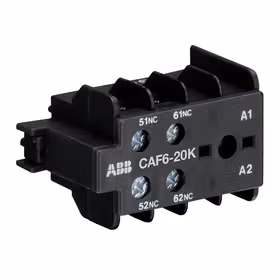 ABB 接触器附件，辅助触头；CAF6-20 K