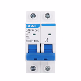正泰 NXB-63 小型断路器；NXB-63 2P C16