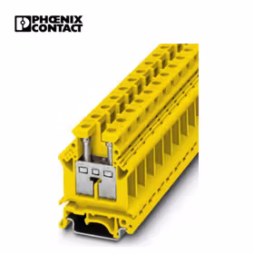 菲尼克斯 直通式接线端子；UK 16 N YE