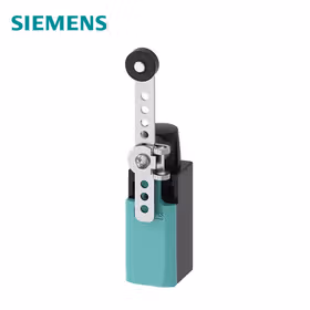西门子 位置开关金属外壳31mm设备连接1x(M20x1.5)1NO/1NC速动触点可调长度摇臂通过形锁合（网格孔）右侧/左侧可调节带19mm塑料辊；3SE52120CK60