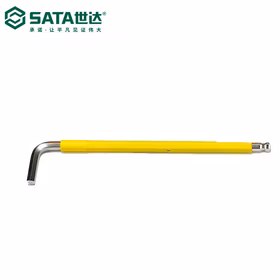 世达 彩虹系列特长球头内六角扳手6mm；80112CH