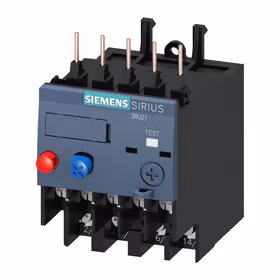 西门子 过载继电器1.4...2.0A热,尺寸S00,等级10接触器附属装置,主电路：环行电缆接线端子,辅助电路：环行电缆终端衔套；3RU21161BJ0