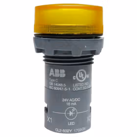ABB LED指示灯；CL2-502Y
