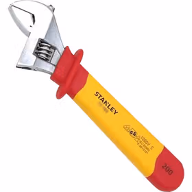 史丹利 8"VDE 绝缘活扳；STMT77765-23