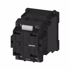 西门子 接触器,尺寸2,2极,DC-3和5,32A辅助触点22(2NO+2NC)110VAC60Hz/92VAC50HzAC运行；3TC44170BG1
