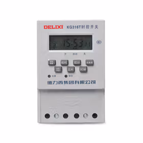 德力西电气 微电脑时控开关；KG316T AC/DC24V 新壳